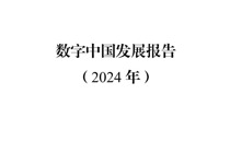 国家数据局发布《数字中国发展报告（2024年）》